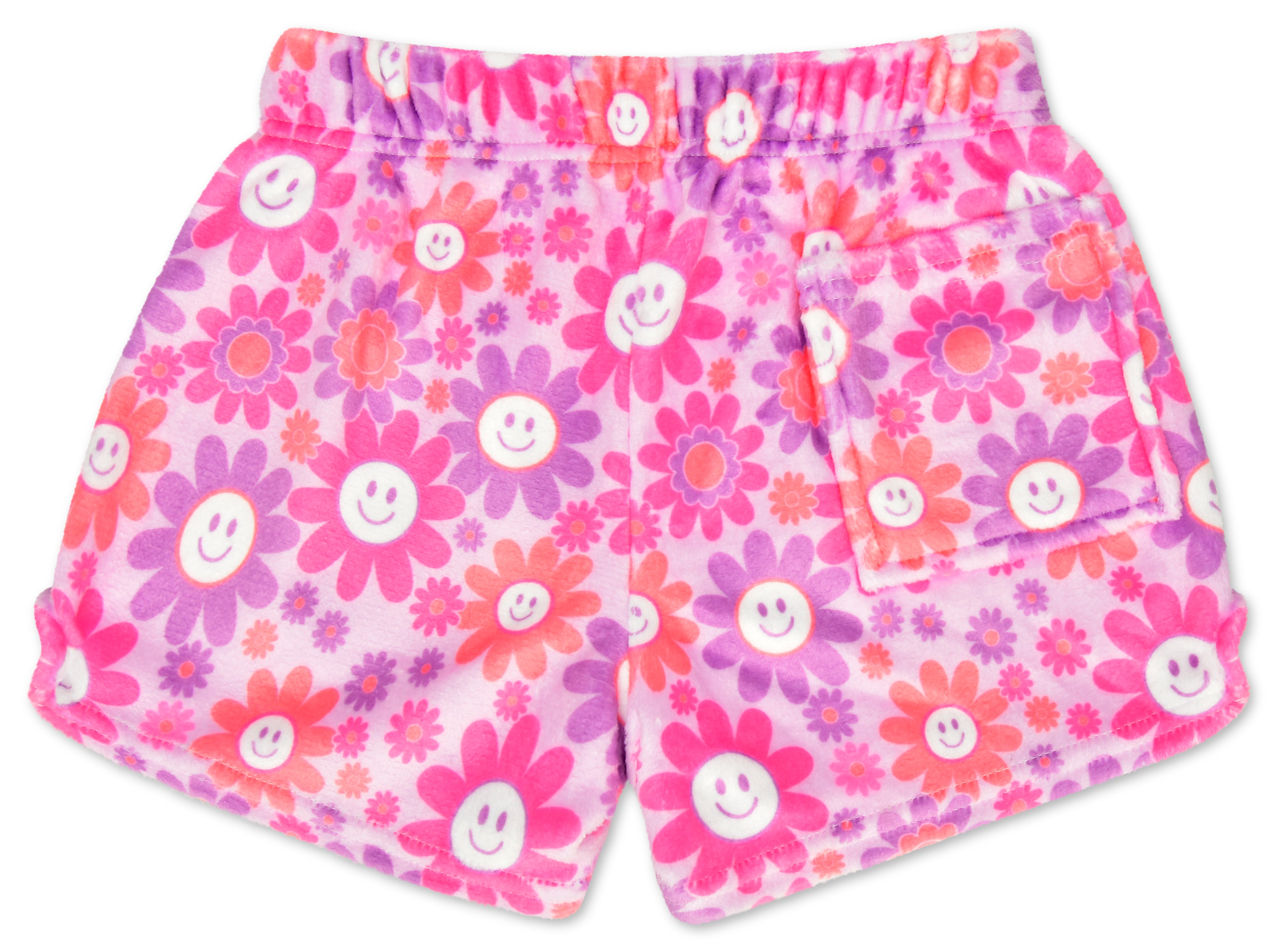 Groovy Smiles Plush Shorts