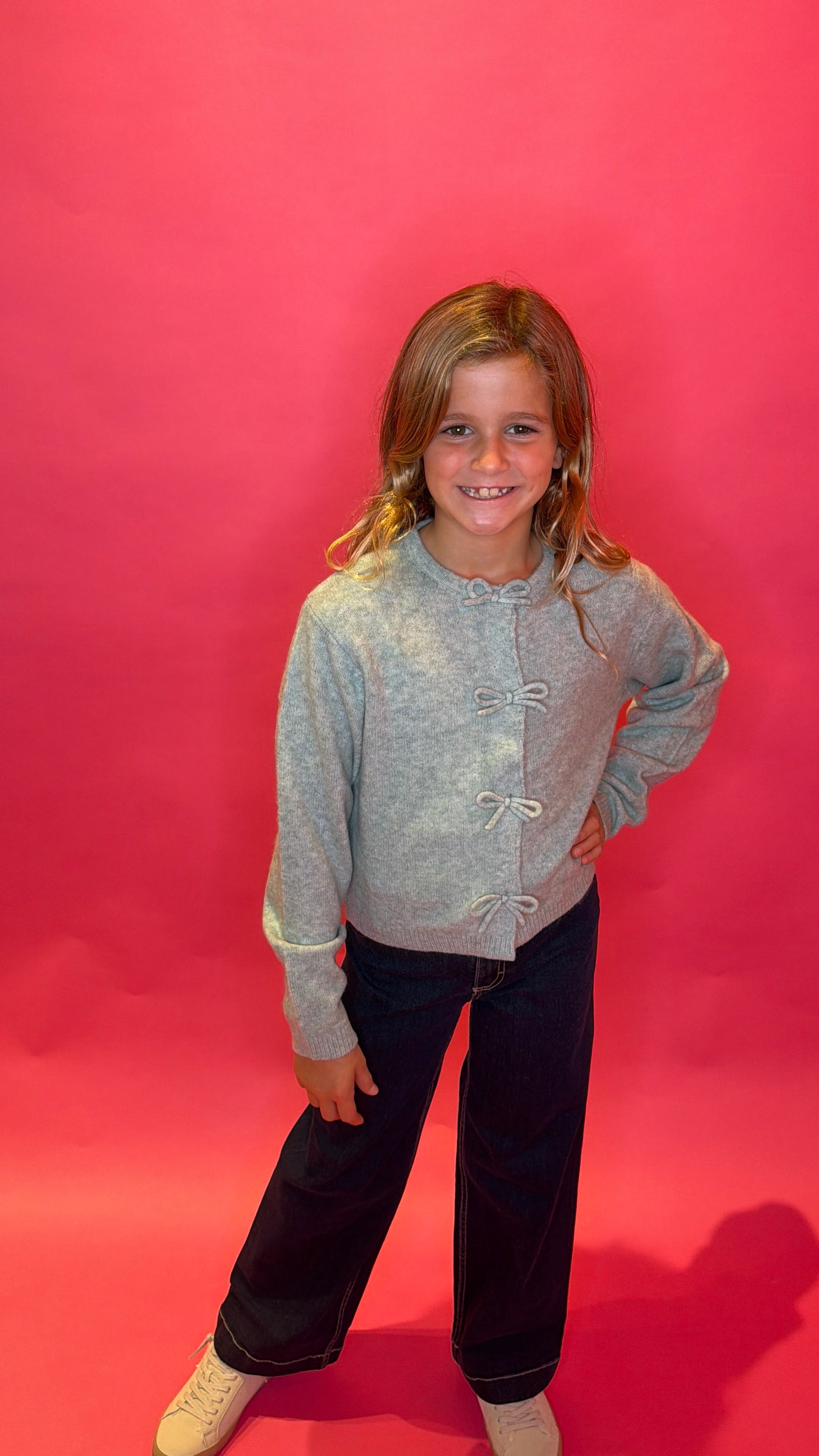 Taylor Tie Sweater Green