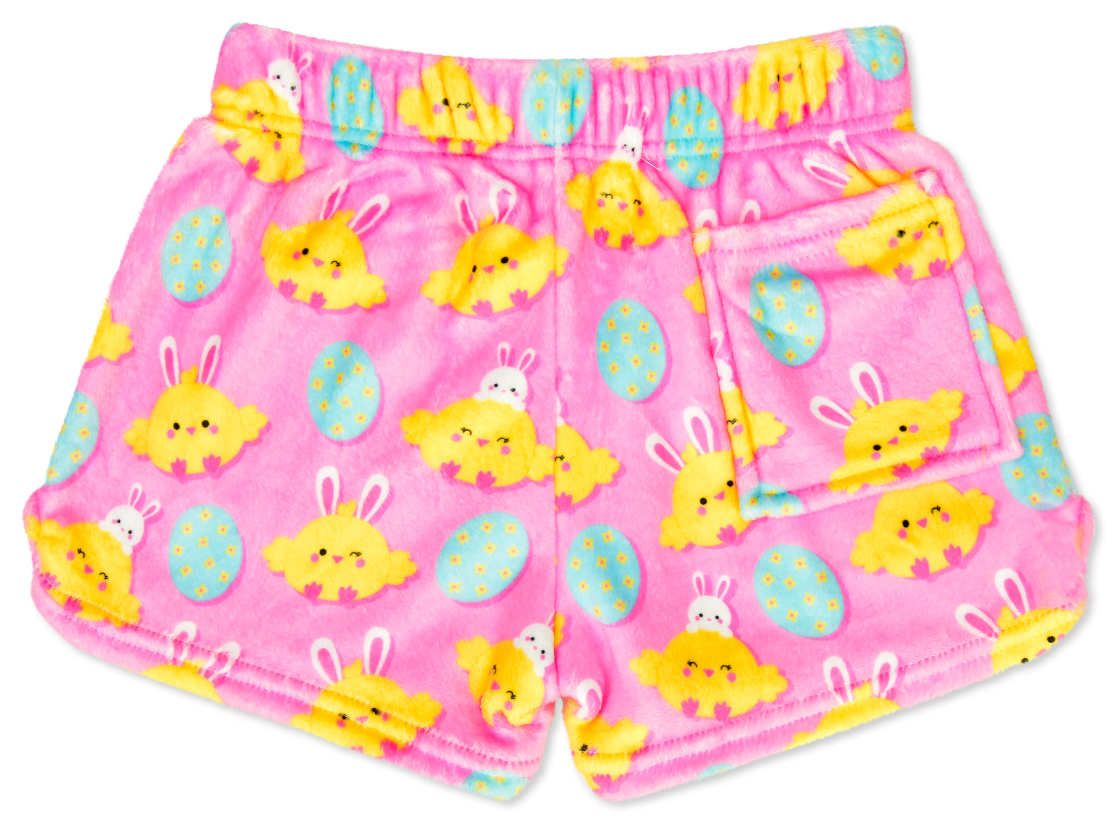 Hoppy Chicks Plush Shorts