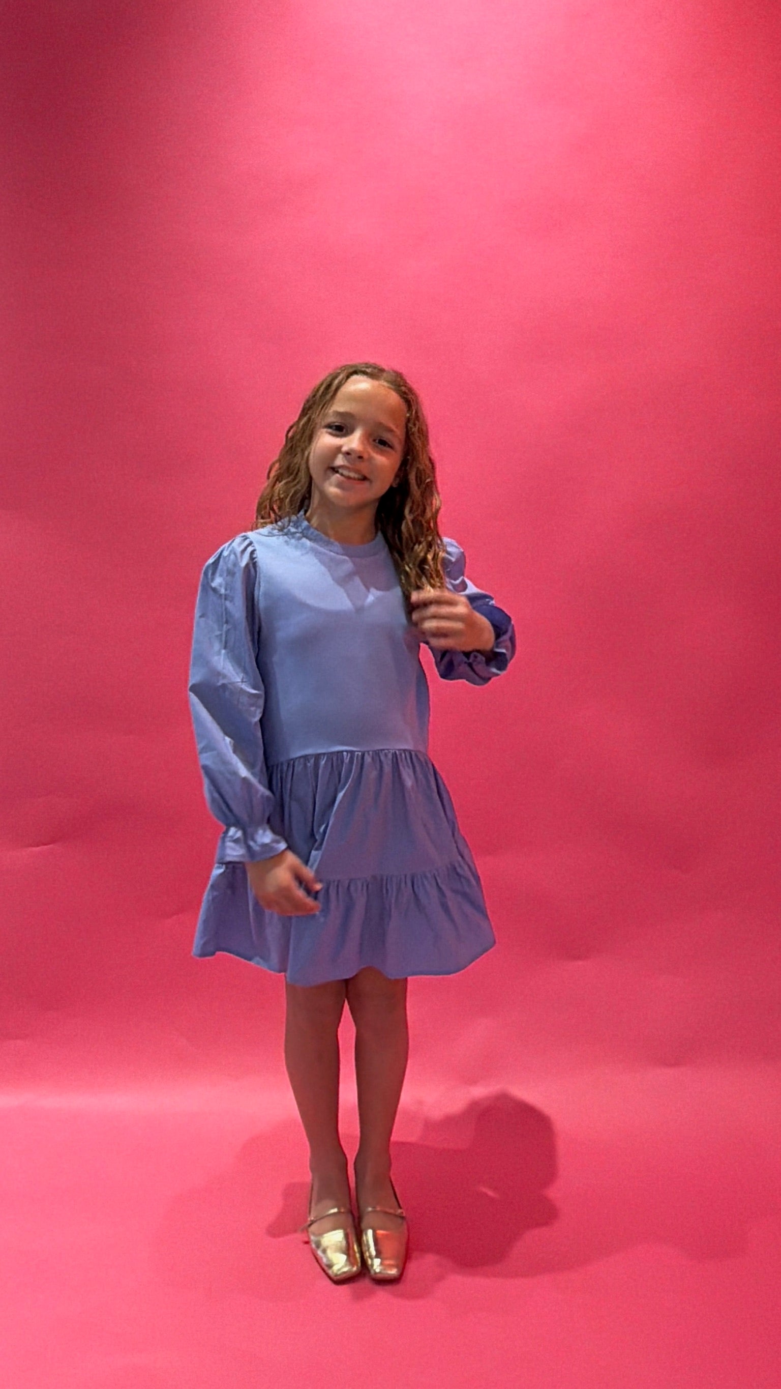 Cece Dress Cornflower