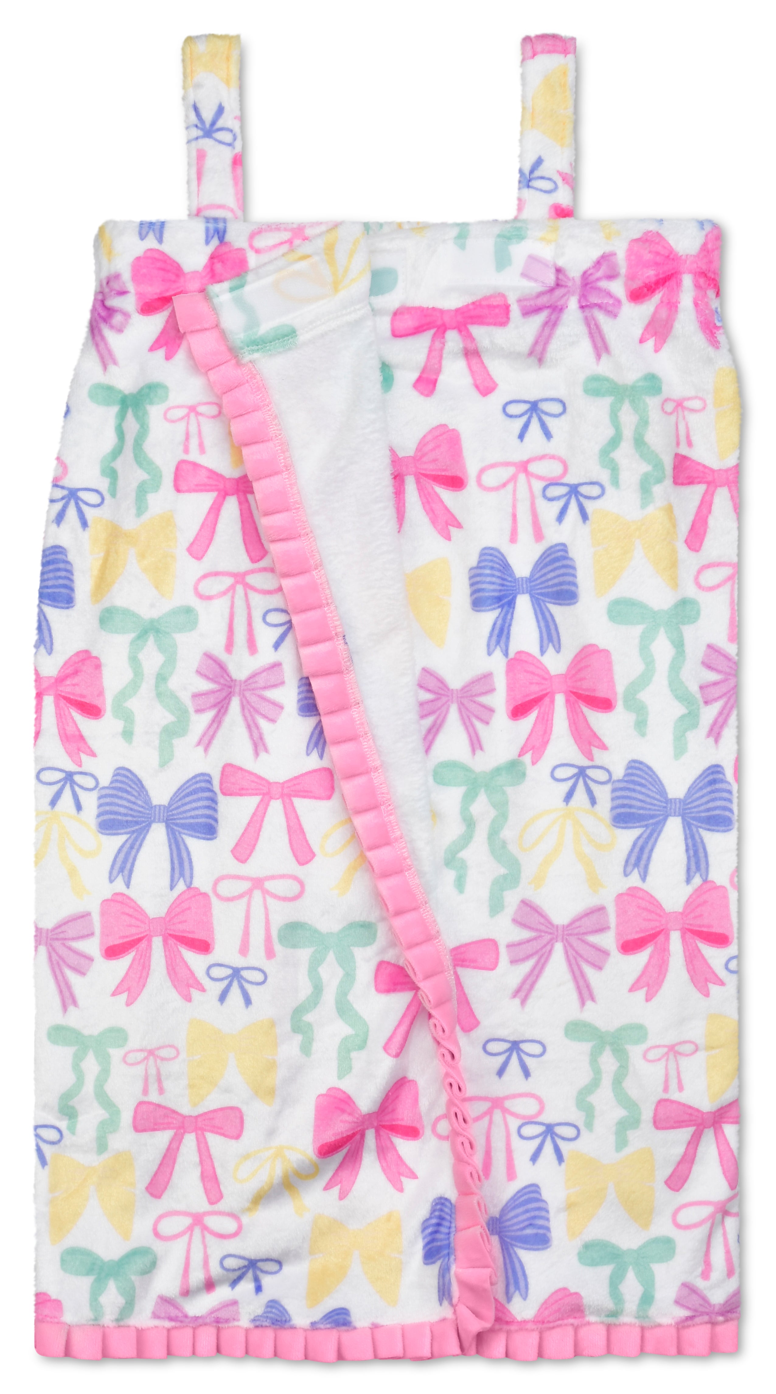 Pretty Bows Plush Spa Wrap