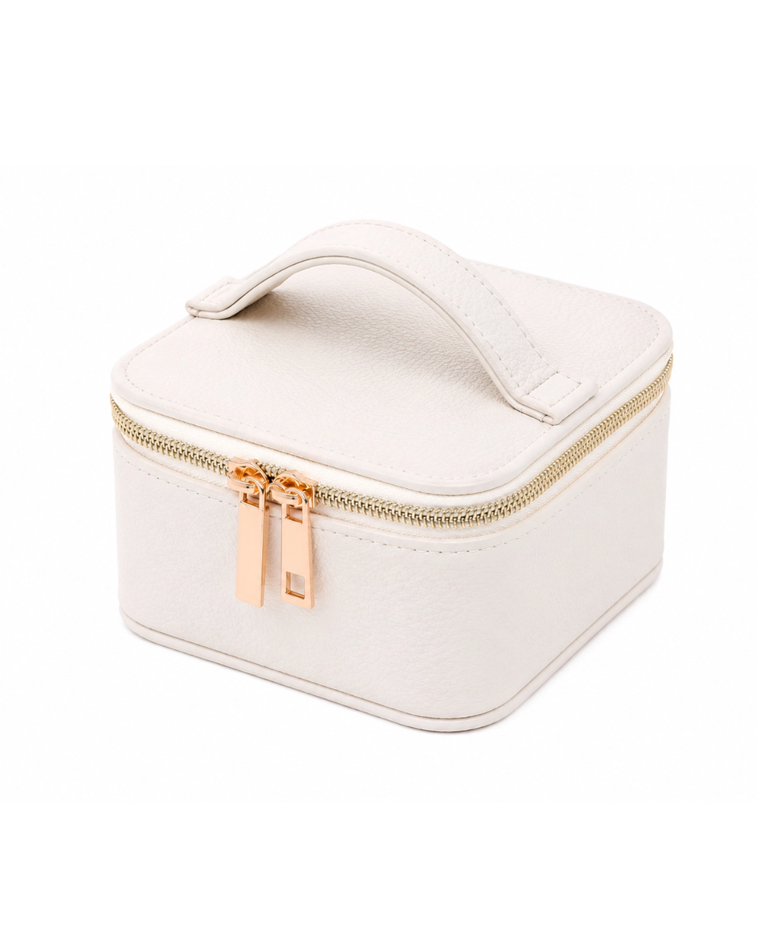 Sugar Travel Jewelry Box White