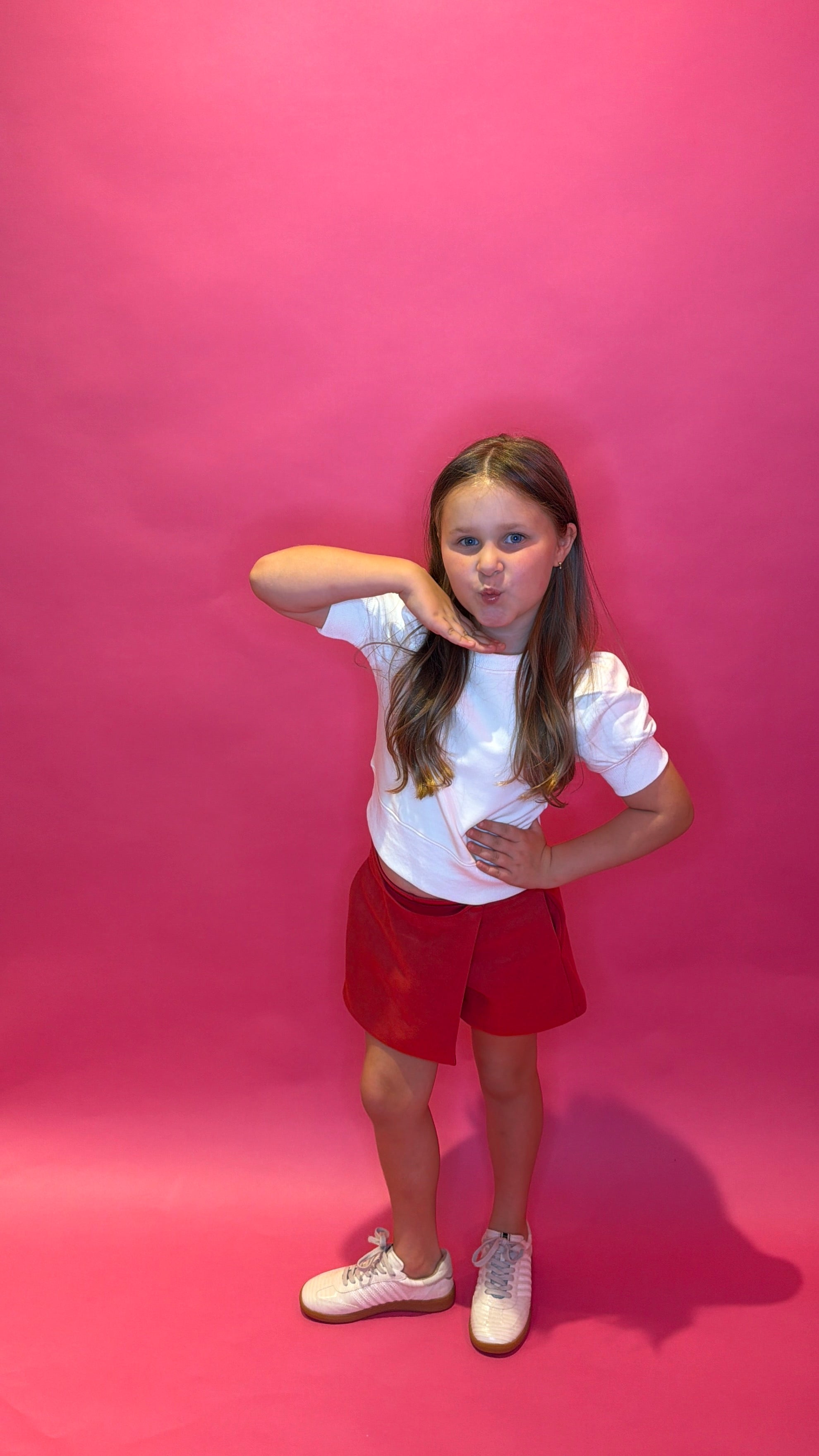 Avery Skort Red