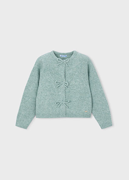 Taylor Tie Sweater Green