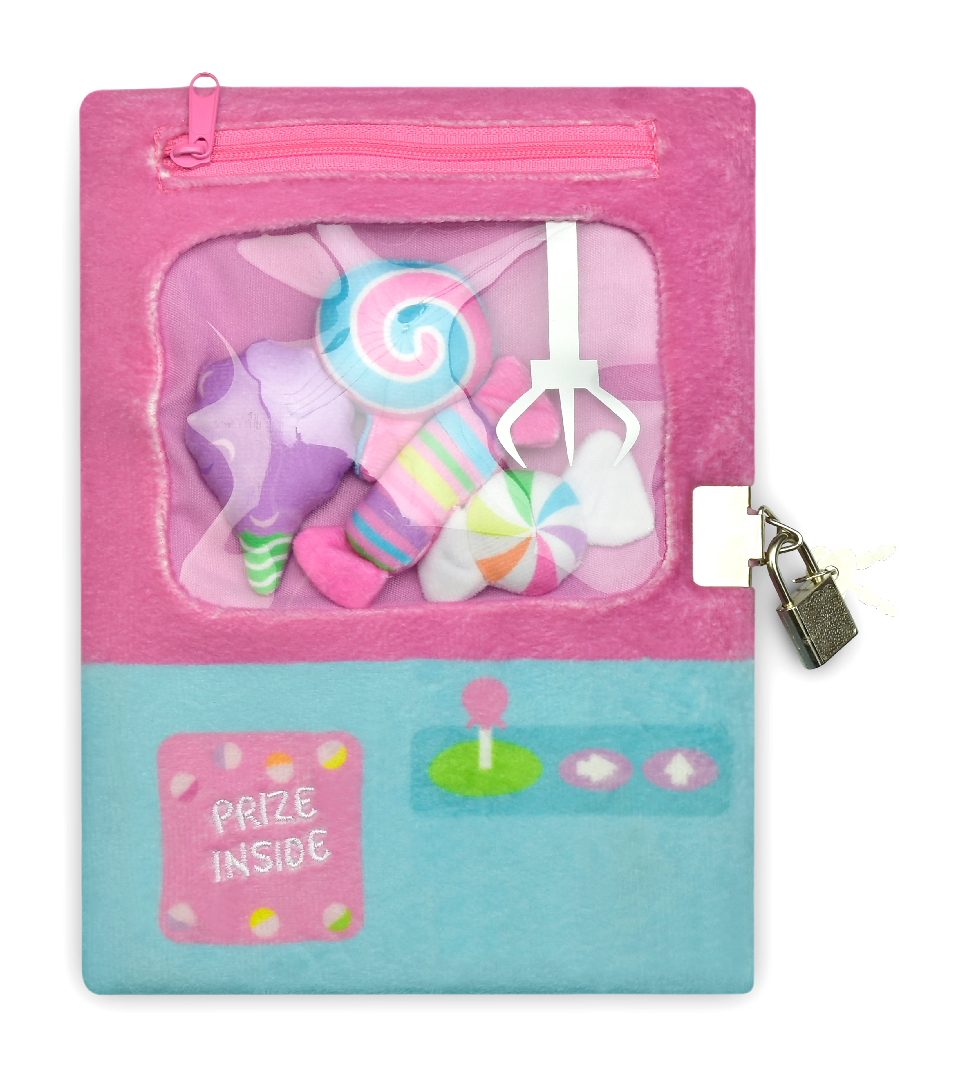 Claw Machine Lock & Key Journal