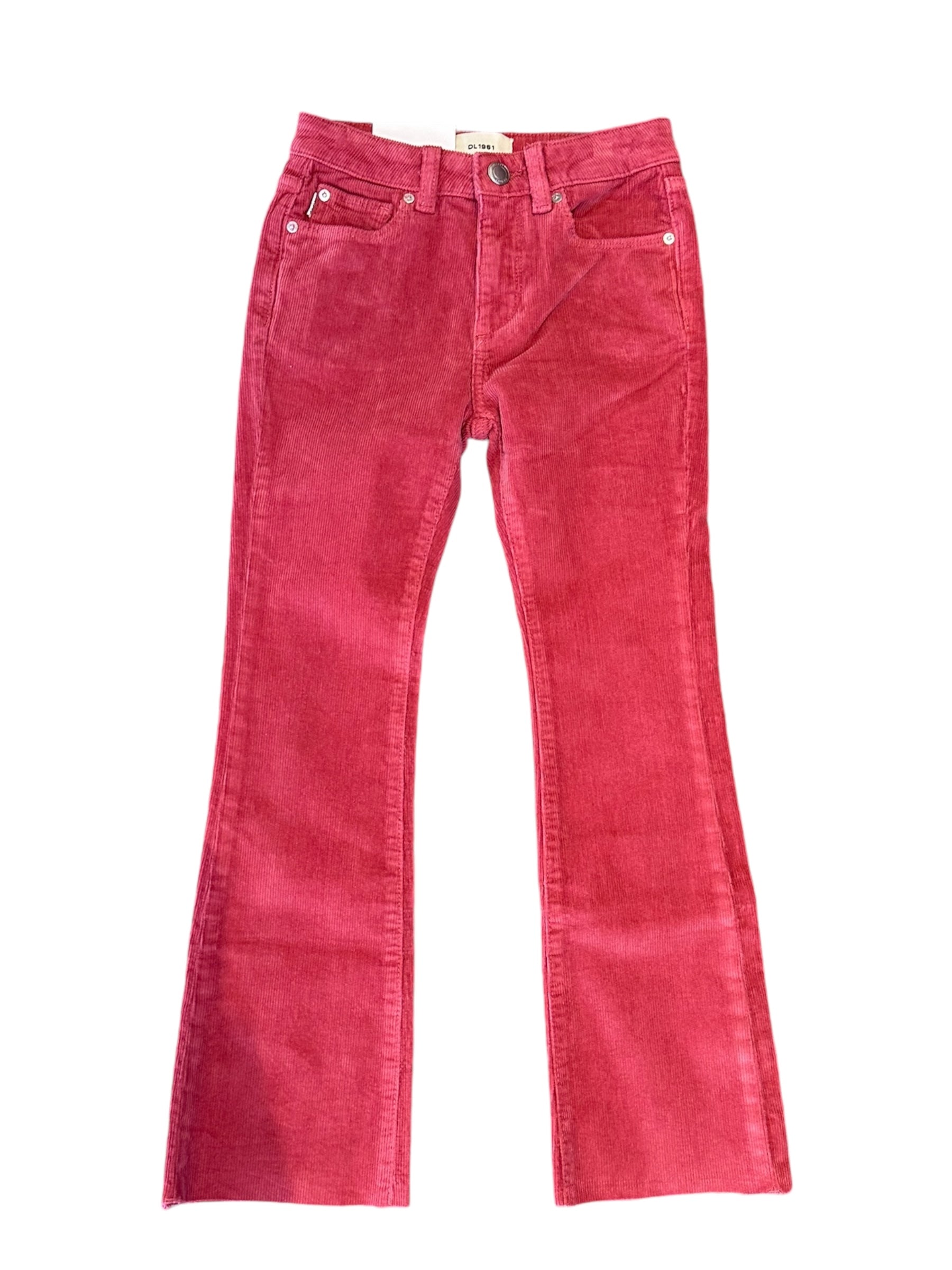 Claire Deep Blush Corduroy Bootcut