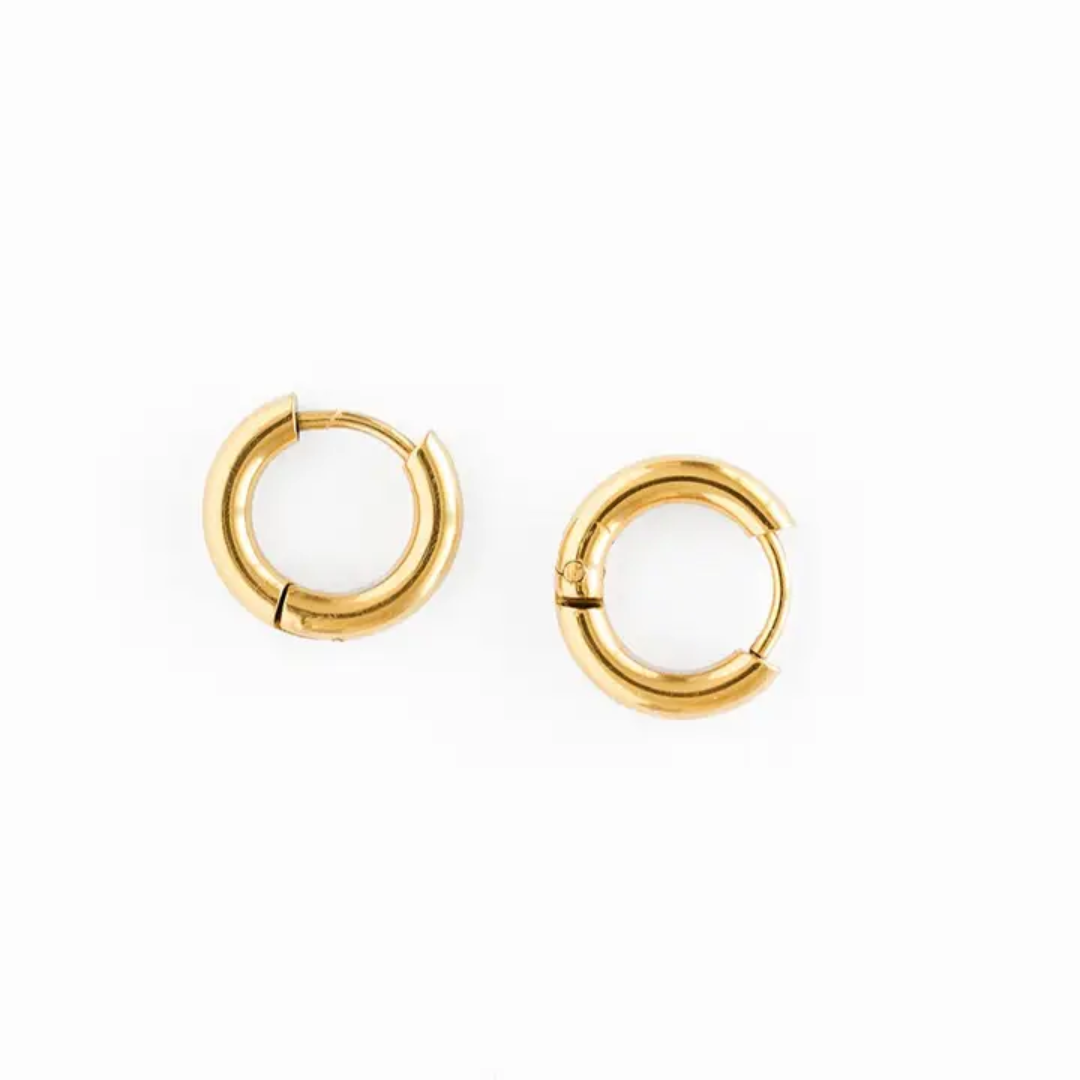 10mm Endless Gold Hoop