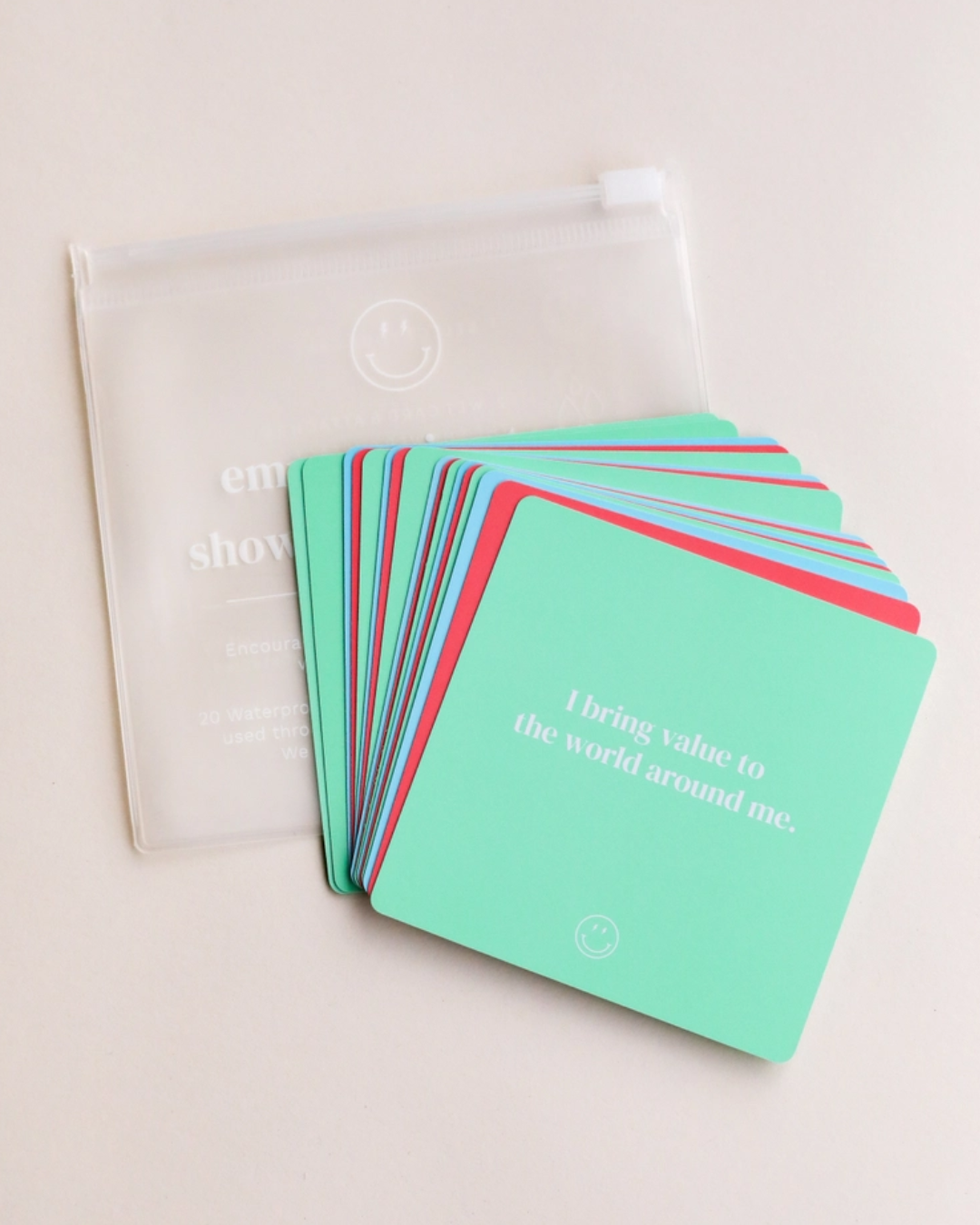 Shower Affirmations Card Set
